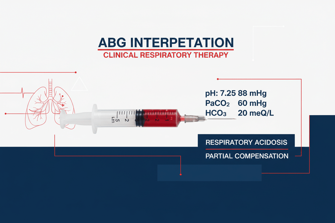 Master ABG interpretation with this step-by-step guide from RRTNOW. Learn to analyze arterial blood gases for the NBRC TMC and CSE exams. - RRTNOW