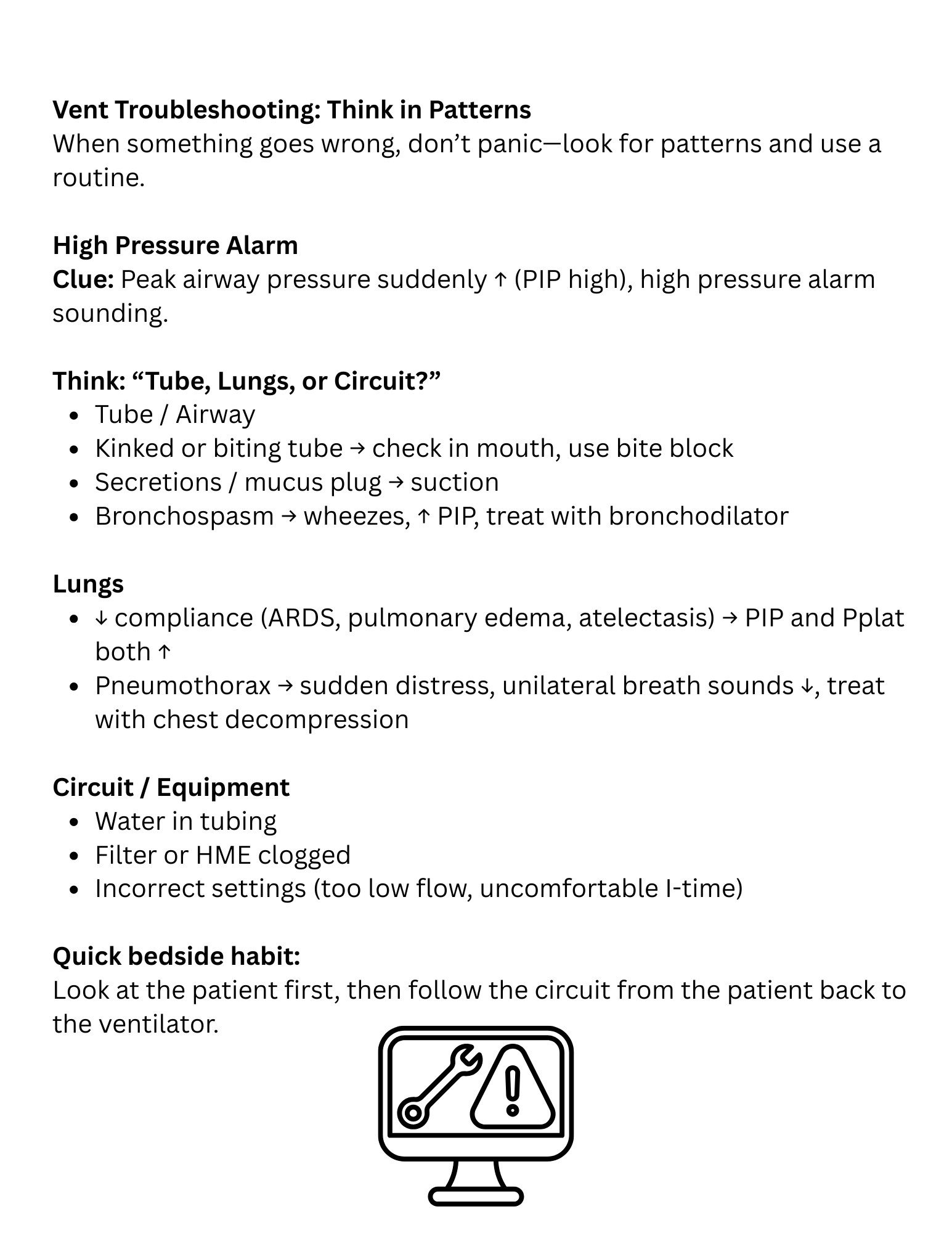 Mechanical Ventilation Study Guide for RT Students | ABG Interpretation, Vent Changes & Troubleshooting - RRTNOW
