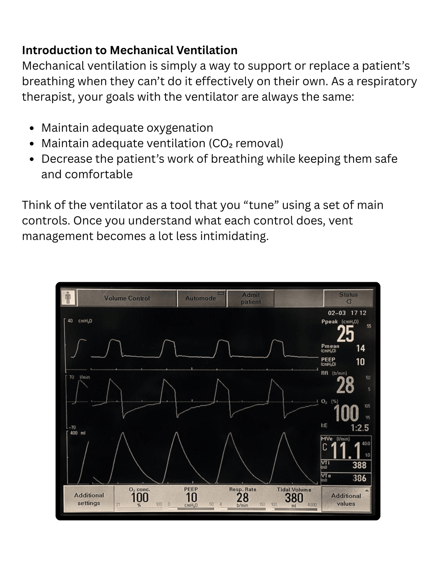 Mechanical Ventilation Study Guide for RT Students | ABG Interpretation, Vent Changes & Troubleshooting - RRTNOW