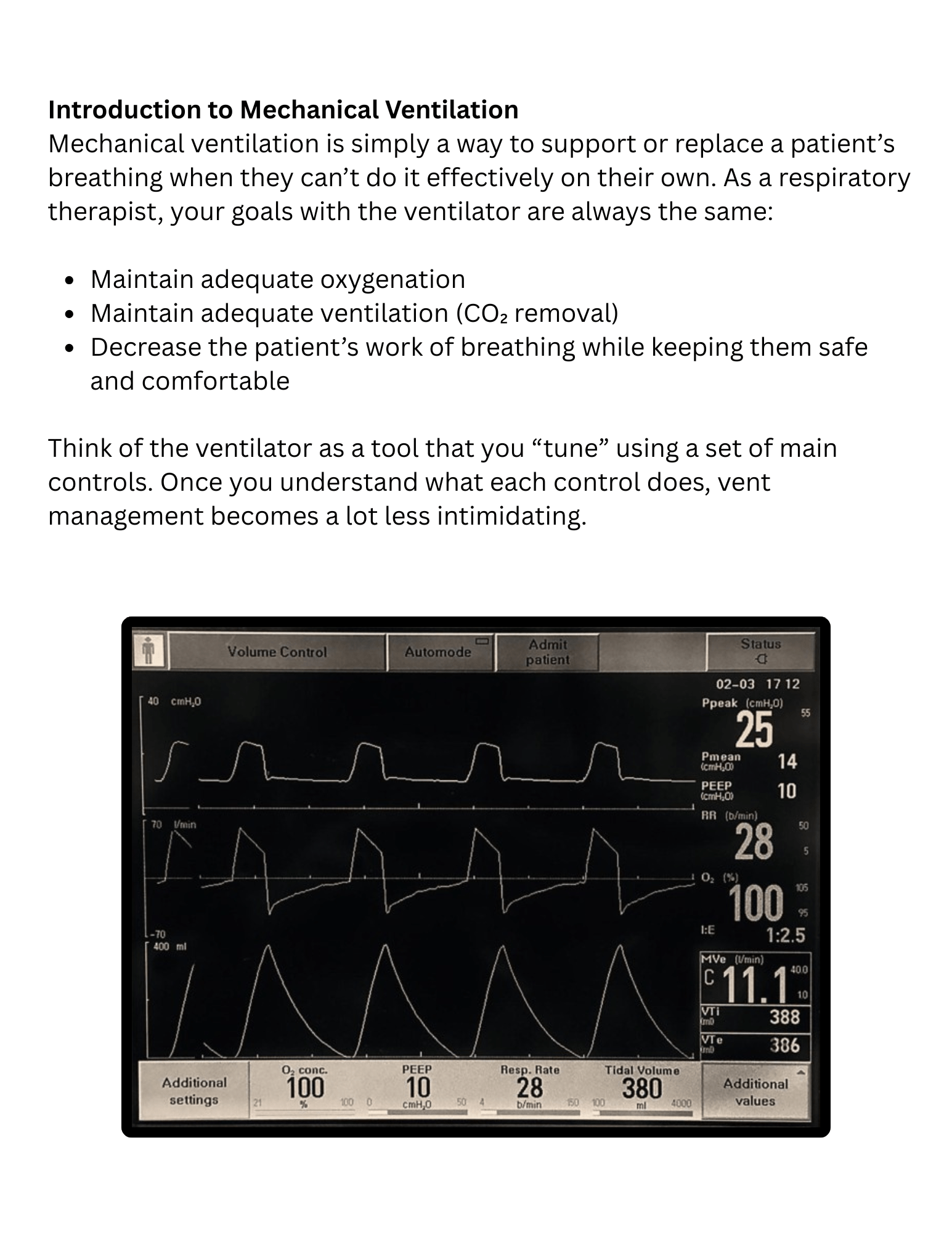 Mechanical Ventilation Study Guide for RT Students | ABG Interpretation, Vent Changes & Troubleshooting - RRTNOW
