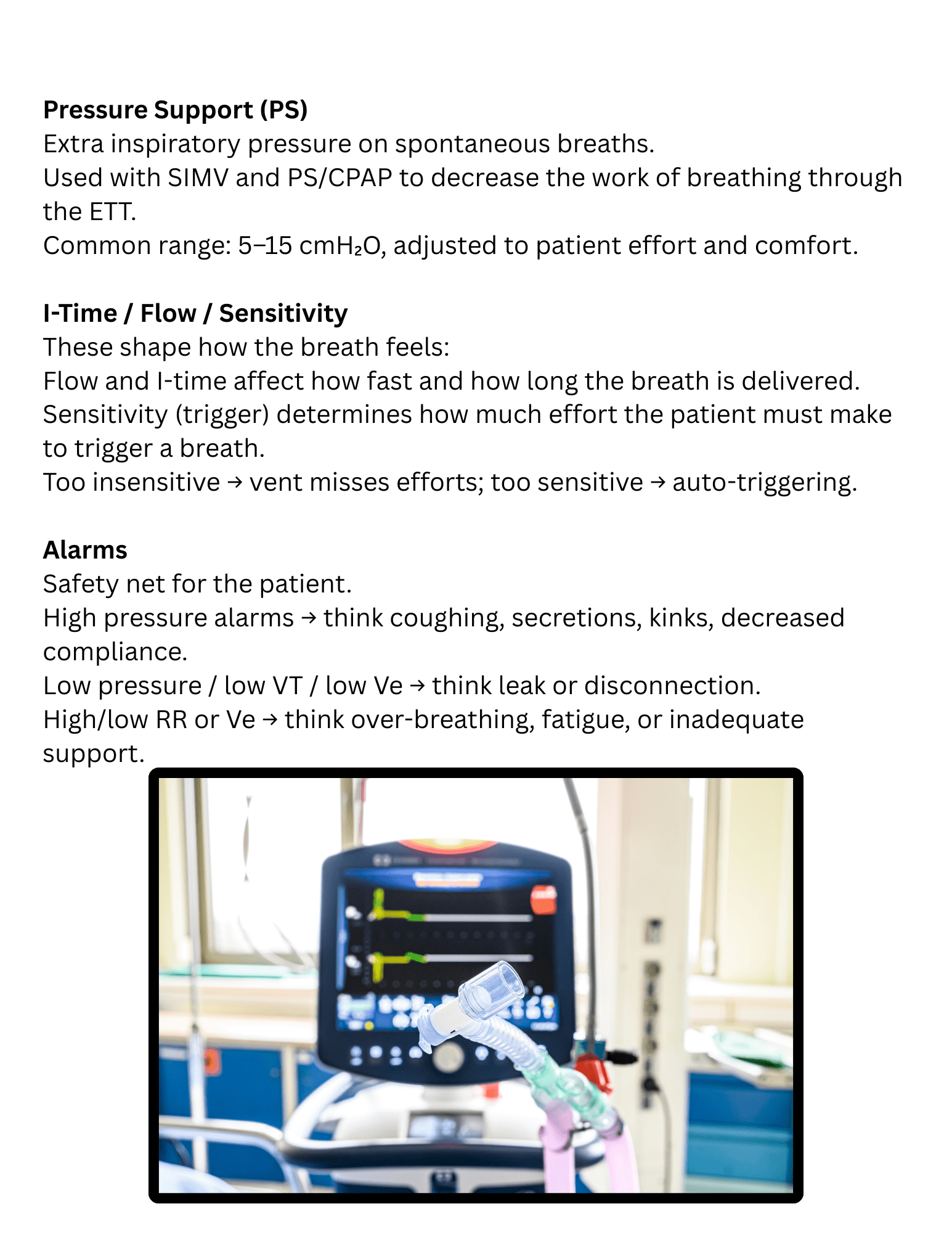 Mechanical Ventilation Study Guide for RT Students | ABG Interpretation, Vent Changes & Troubleshooting - RRTNOW