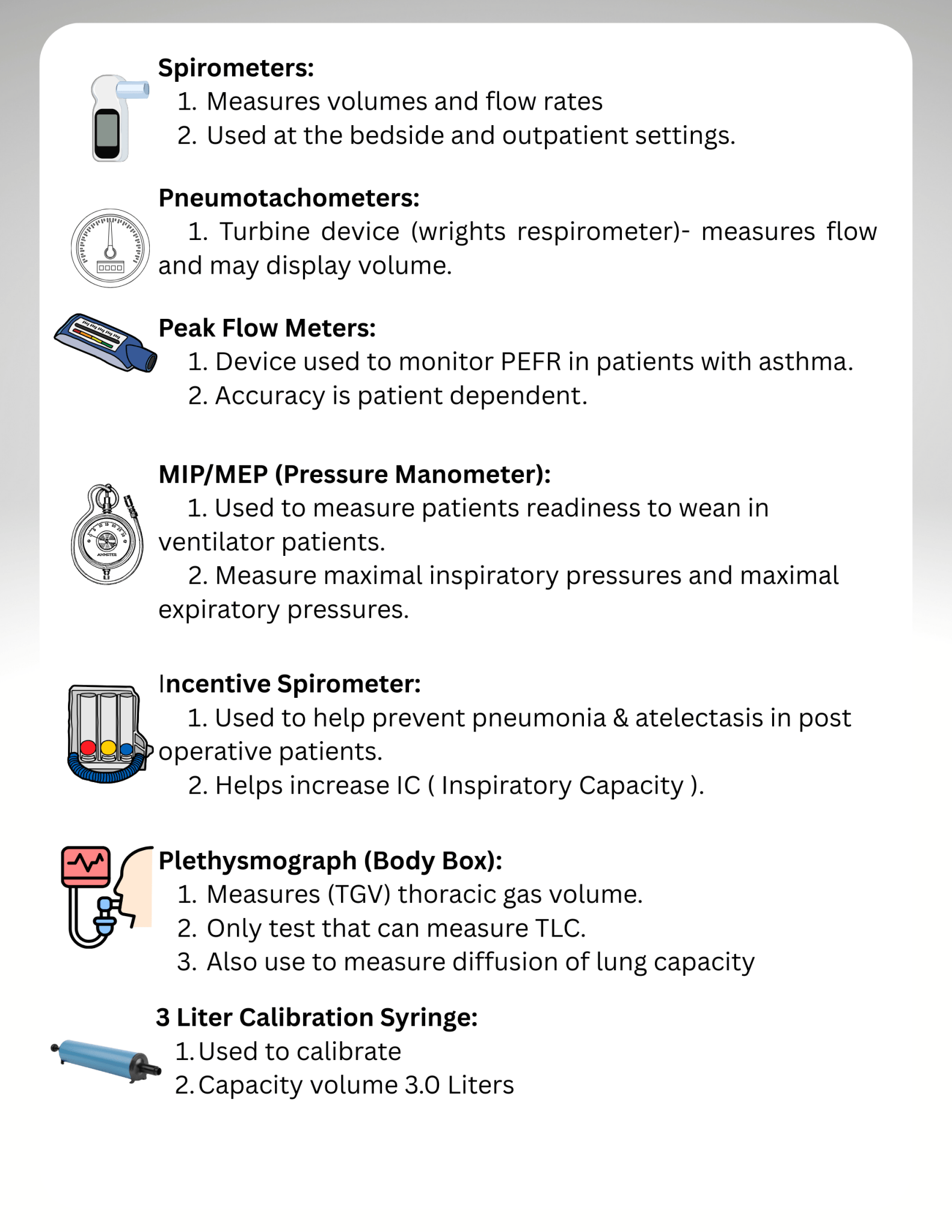 PFT Study Guide for Respiratory Therapy Students | NBRC TMC Prep - RRTNOW
