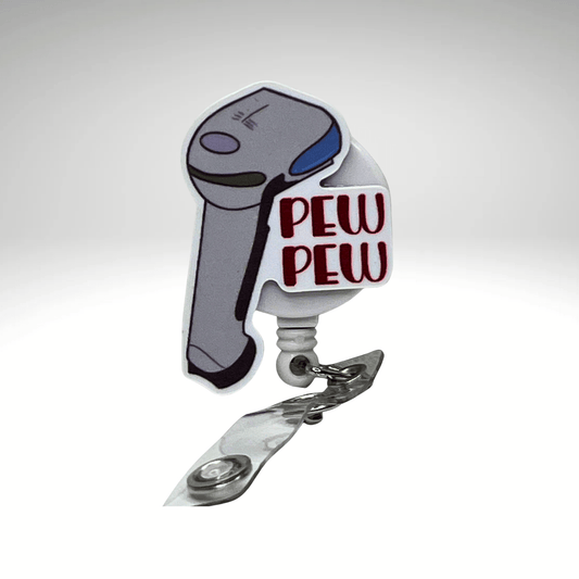 Badge Reel + Free Pen | Medication Scanner Design | Badge Buddy - RRTNOW