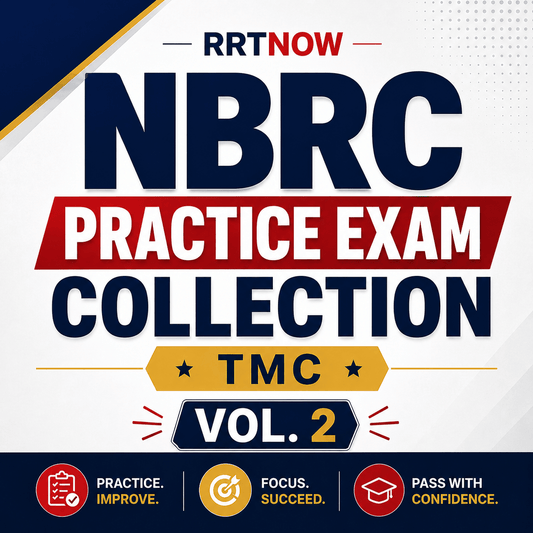 Vol. 2 | NBRC TMC Interactive Practice Exams | Real-Time Feedback | RRTNOW - RRTNOW