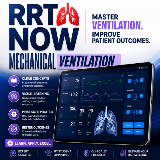 Mechanical Ventilation Study Guide + AUDIO - RRTNOW