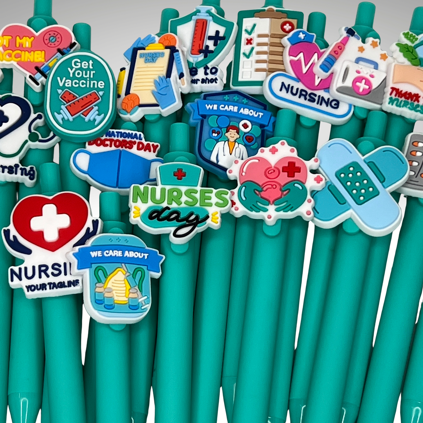 Anime Badge Reel + Free Pen | Male Healthcare Worker | Bandaid Design | Badge Buddy - RRTNOW